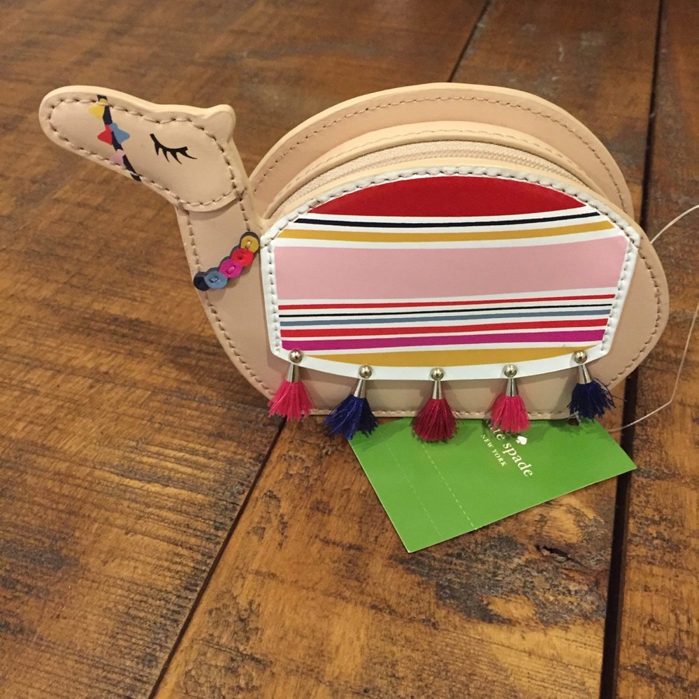 NWT kate spade Camel Coin Purse